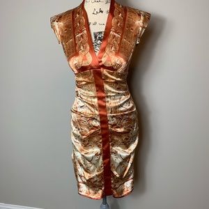 Nicole Miller collection %100 silk dress